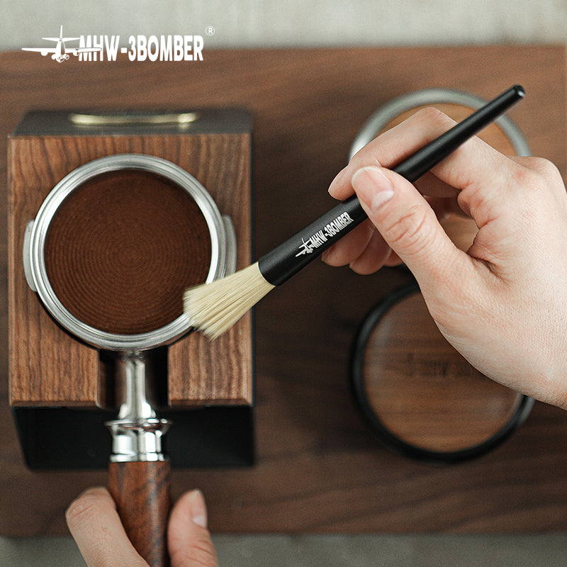 MHW 3BOMBER Barista Bürste Aluminium