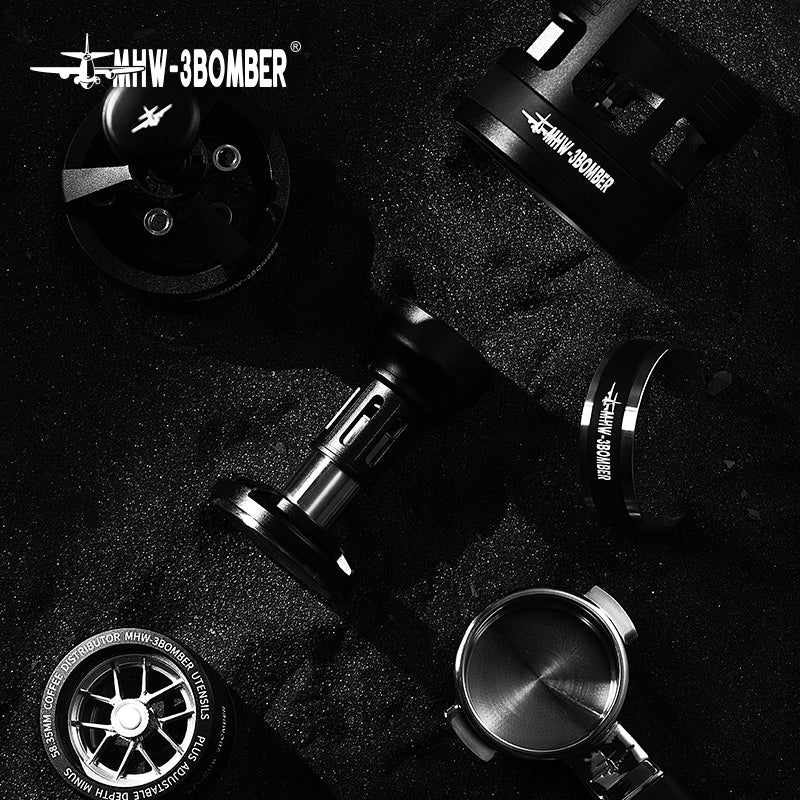MHW 3BOMBER Yu Series-Impact Tamper-Flat base - 58.35mm